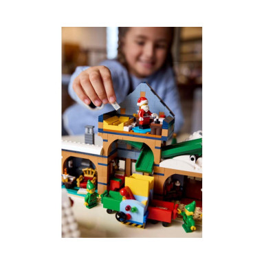 LEGO 10339 Icons Poczta Świętego Mikołaja – zdjęcie