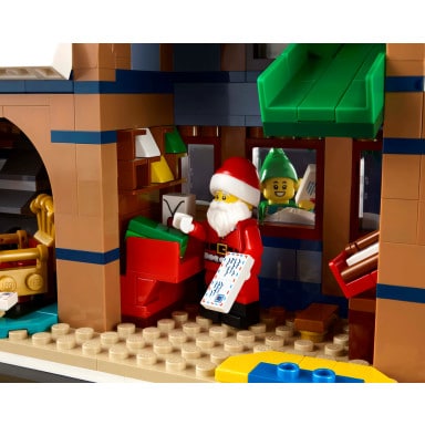 LEGO 10339 Icons Poczta Świętego Mikołaja – zdjęcie