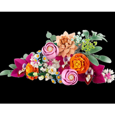 LEGO 10342 Botanicals Piękny bukiet różowych kwiatów – zdjęcie