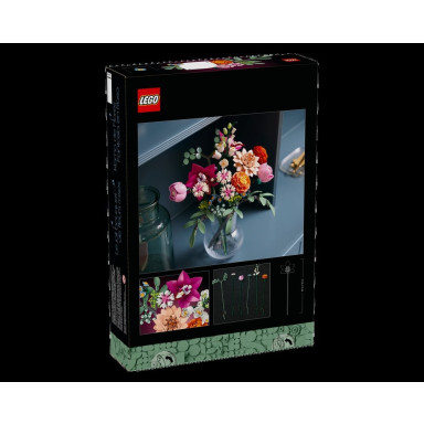 LEGO 10342 Botanicals Piękny bukiet różowych kwiatów – zdjęcie