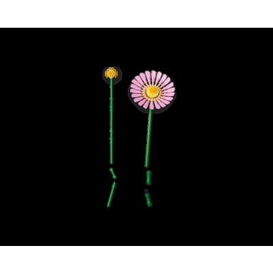 LEGO 10347 Botanicals Mały bukiet żółtych kwiatów – zdjęcie