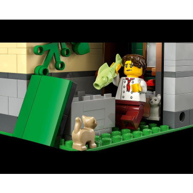 LEGO 10350 Icons Dom w stylu angielskim – zdjęcie