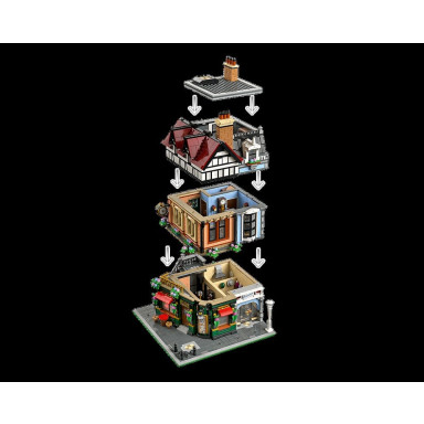 LEGO 10350 Icons Dom w stylu angielskim – zdjęcie