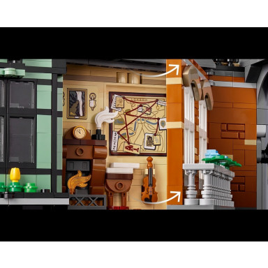 LEGO 10351 Icons Sherlock Holmes: Book nook – zdjęcie