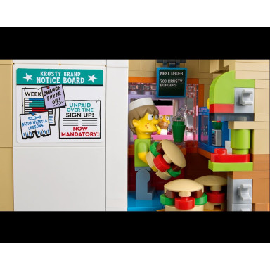 LEGO 10352 Icons The Simpsons: Krusty Burger – zdjęcie