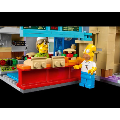 LEGO 10352 Icons The Simpsons: Krusty Burger – zdjęcie