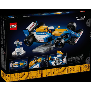 LEGO 10353 Icons Williams Racing FW14B i Nigel Mansell – zdjęcie