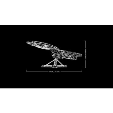 LEGO 10356 Icons Star Trek: U.S.S. Enterprise NCC-1701-D – zdjęcie
