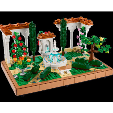 LEGO 10359 Icons Fontanna w ogrodzie – zdjęcie