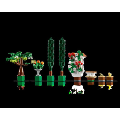 LEGO 10359 Icons Fontanna w ogrodzie – zdjęcie