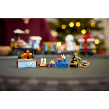 LEGO 10361 Icons Świąteczny ekspres – zdjęcie
