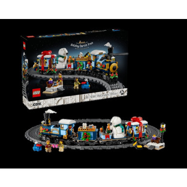 LEGO 10361 Icons Świąteczny ekspres – zdjęcie