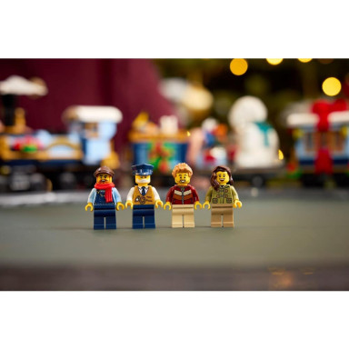 LEGO 10361 Icons Świąteczny ekspres – zdjęcie