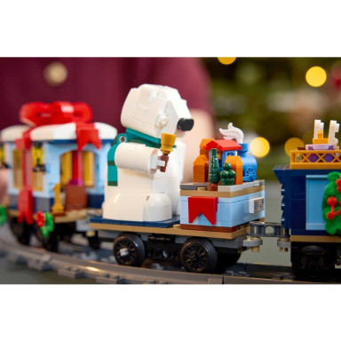 LEGO 10361 Icons Świąteczny ekspres – zdjęcie