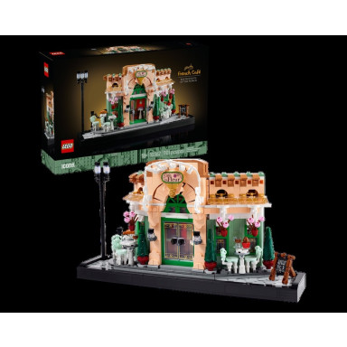LEGO 10362 Icons Francuska kawiarenka – zdjęcie