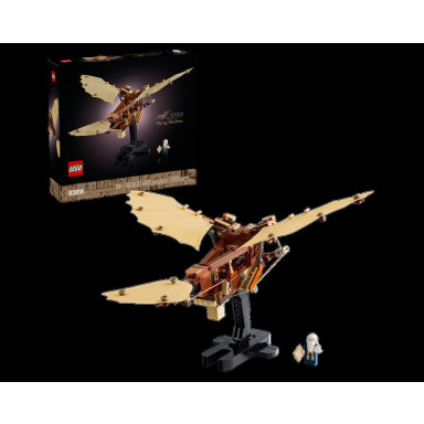 LEGO 10363 Icons Maszyna latająca Leonarda da Vinci – zdjęcie