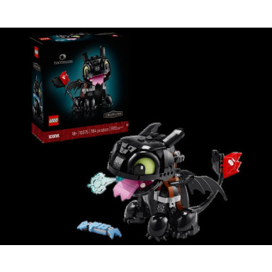 LEGO 10375 Icons Jak wytresować smoka: Szczerbatek – zdjęcie