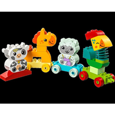 LEGO 10412 Duplo Pociąg ze zwierzątkami – zdjęcie