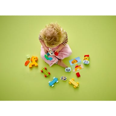 LEGO 10412 Duplo Pociąg ze zwierzątkami – zdjęcie