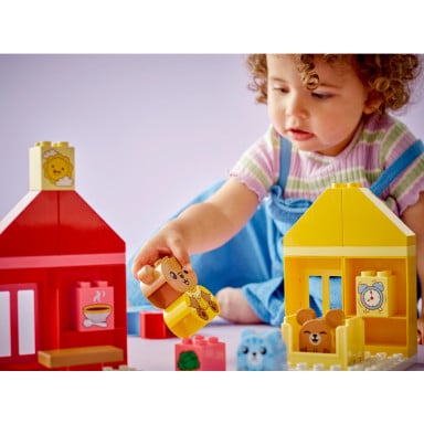 LEGO 10414 Duplo Codzienne czynności — jedzenie i pora snu – zdjęcie