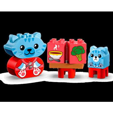 LEGO 10414 Duplo Codzienne czynności — jedzenie i pora snu – zdjęcie