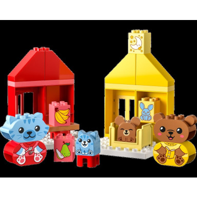 LEGO 10414 Duplo Codzienne czynności — jedzenie i pora snu – zdjęcie