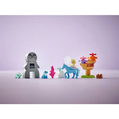 LEGO 10418 Duplo Elza i Bruni w Zaczarowanym Lesie – zdjęcie
