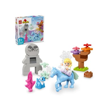 LEGO 10418 Duplo Elza i Bruni w Zaczarowanym Lesie – zdjęcie
