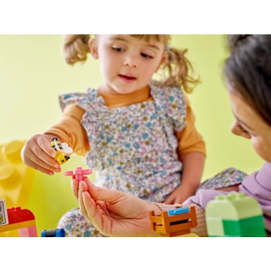 LEGO 10439 Duplo Pudełko w kształcie klocka z autami i ciężarówkami – zdjęcie