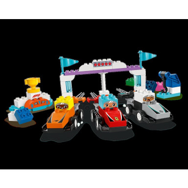 LEGO 10445 Duplo Bolidy i kierowcy F1 – zdjęcie
