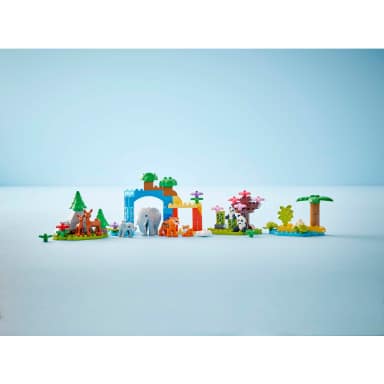 LEGO 10446 Duplo Rodziny dzikich zwierząt 3 w 1 – zdjęcie