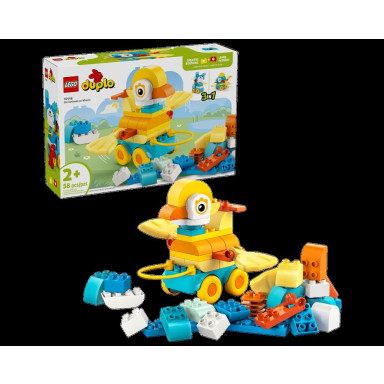 LEGO 10448 Duplo 3 w 1 Zwierzątka na kółkach – zdjęcie