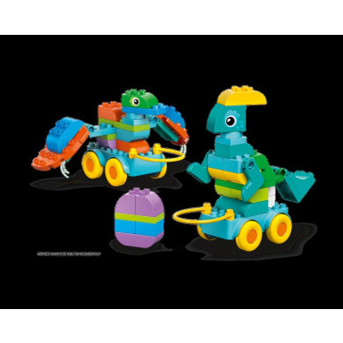 LEGO 10451 Duplo 3 w 1 Dinozaury na kółkach – zdjęcie