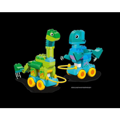 LEGO 10451 Duplo 3 w 1 Dinozaury na kółkach – zdjęcie