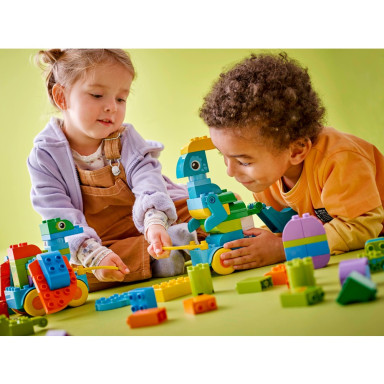 LEGO 10451 Duplo 3 w 1 Dinozaury na kółkach – zdjęcie
