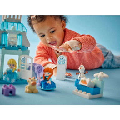 LEGO 10455 Duplo Przyjęcie w lodowym zamku Anny i Elzy – zdjęcie