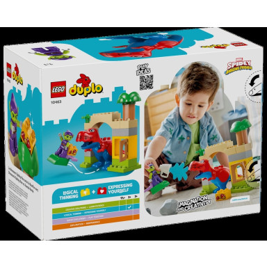 LEGO 10463 Duplo Dinozaur Spidey-Rex i Zielony Goblin – zdjęcie