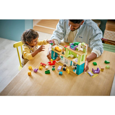 LEGO 10470 Duplo Nowoczesny dom rodzinny 3 w 1 z figurkami – zdjęcie