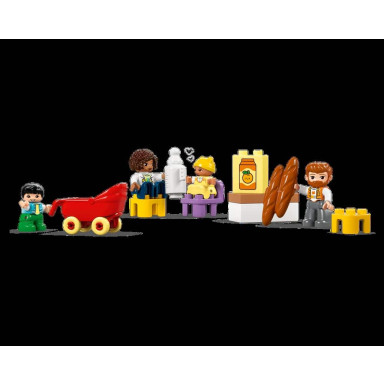 LEGO 10470 Duplo Nowoczesny dom rodzinny 3 w 1 z figurkami – zdjęcie
