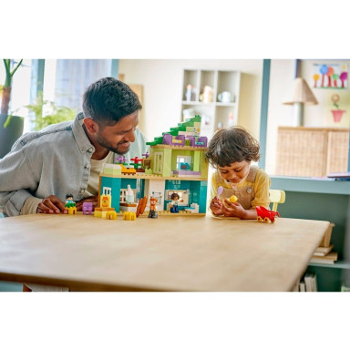 LEGO 10470 Duplo Nowoczesny dom rodzinny 3 w 1 z figurkami – zdjęcie