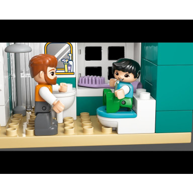 LEGO 10470 Duplo Nowoczesny dom rodzinny 3 w 1 z figurkami – zdjęcie