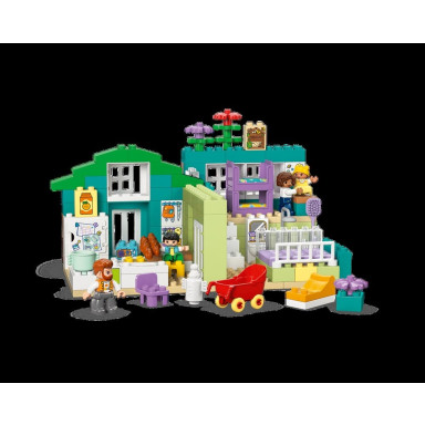 LEGO 10470 Duplo Nowoczesny dom rodzinny 3 w 1 z figurkami – zdjęcie