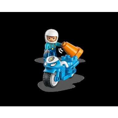 LEGO 10471 Duplo Niebieski motocykl policyjny – zdjęcie