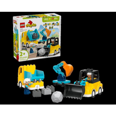 LEGO 10475 Duplo Maszyny budowlane 3 w 1 – zdjęcie