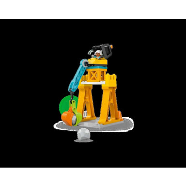 LEGO 10476 Duplo Plac budowy z pojazdami 3 w 1 – zdjęcie