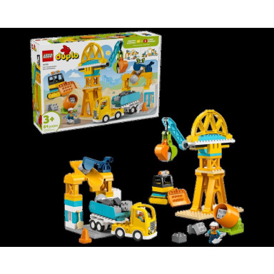 LEGO 10476 Duplo Plac budowy z pojazdami 3 w 1 – zdjęcie