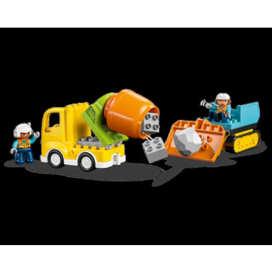 LEGO 10476 Duplo Plac budowy z pojazdami 3 w 1 – zdjęcie