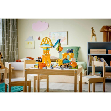 LEGO 10476 Duplo Plac budowy z pojazdami 3 w 1 – zdjęcie