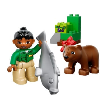 LEGO 10576 Duplo Opiekunka w Zoo – zdjęcie
