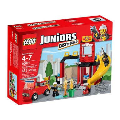LEGO 10671 Juniors Alarm pożarowy – zdjęcie